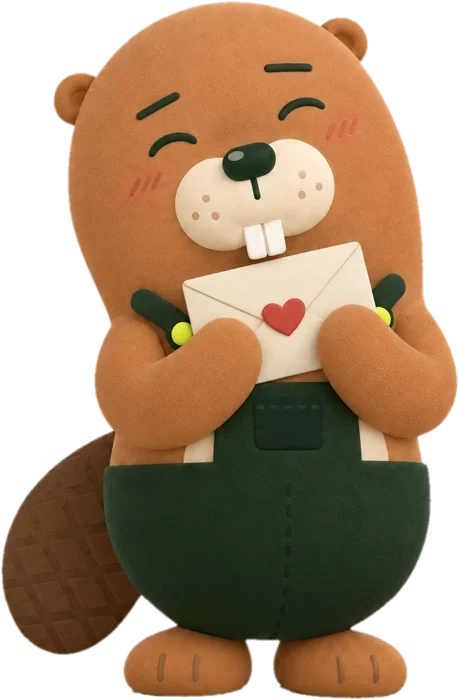 Tico avec une lettre